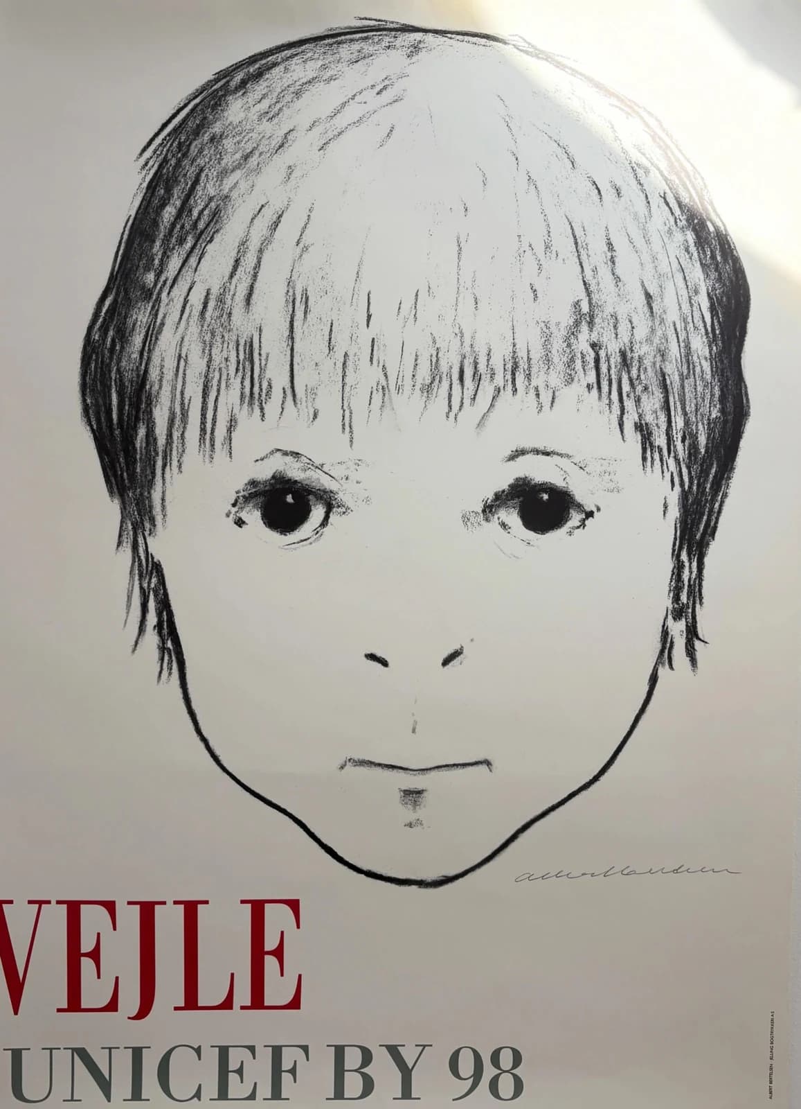 Plakat af Albert Bertelsen